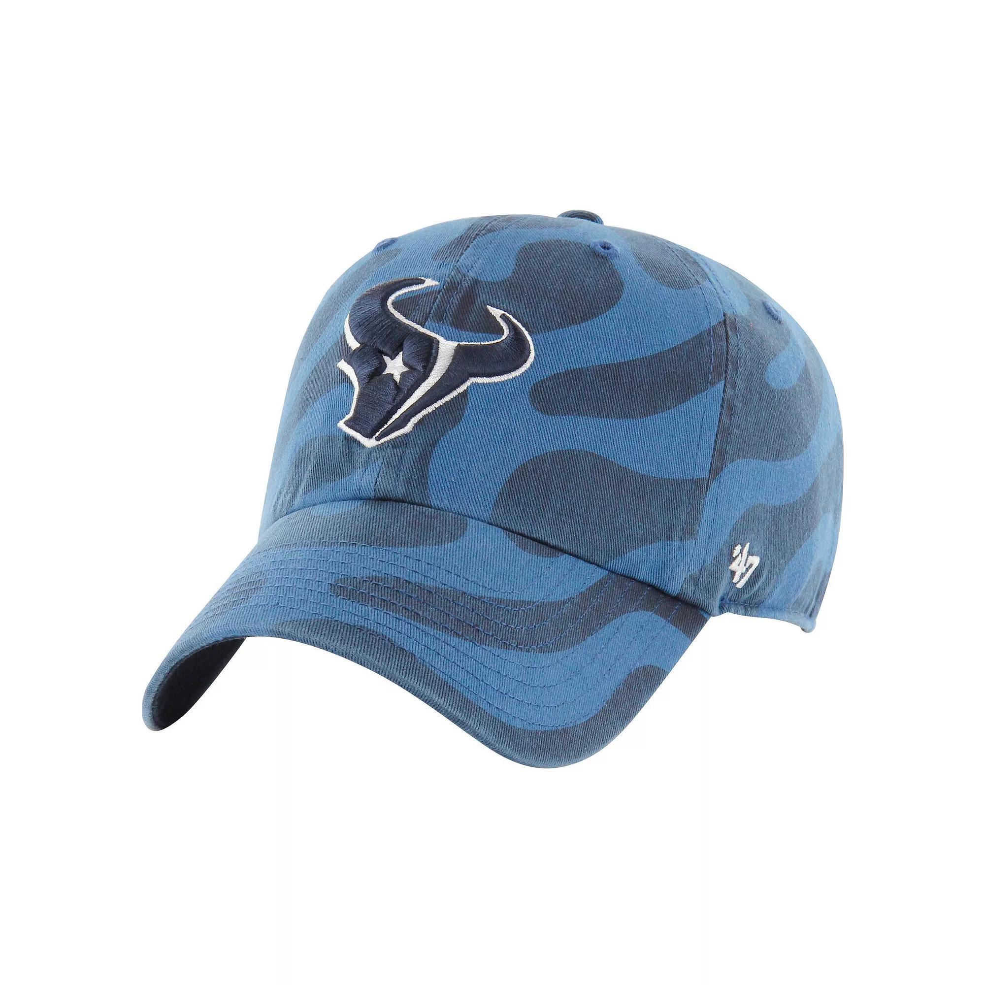 Women's '47  Navy Houston Texans Freeform Clean Up Adjustable Hat, Blue Product Image