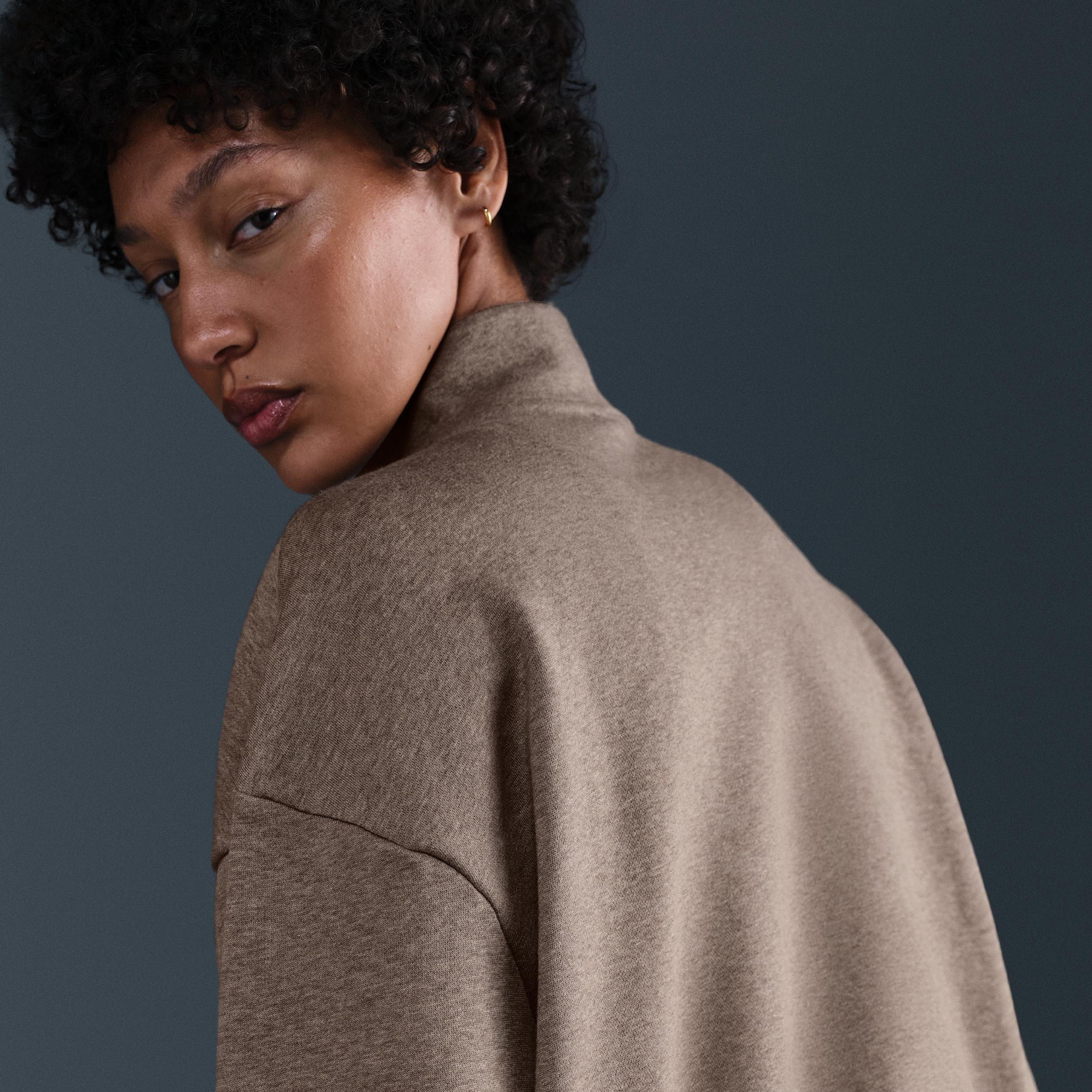 Women's Nike Sportswear Club Fleece Loose Track Jacket Product Image