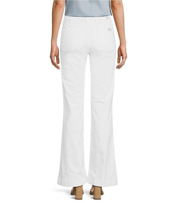 7 For All Mankind Dojo Tailorless Mid Rise Trouser Flare Leg Jeans Product Image