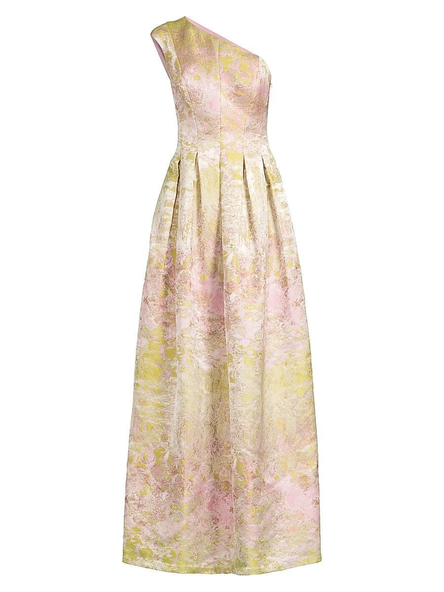 Womens Cara One-Shoulder Gown Product Image