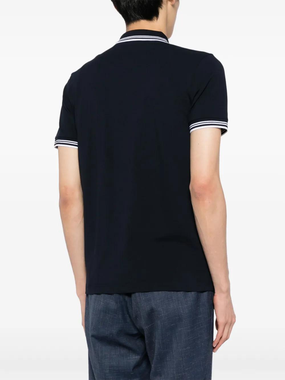 logo-print polo shirt Product Image