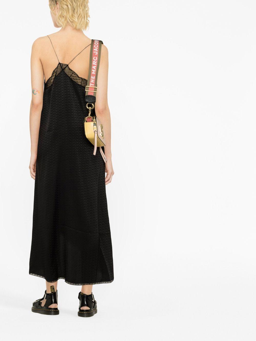 Risty logo-jacquard slip dress Product Image