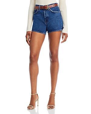 Womens Parker High-Rise Denim Shorts Product Image