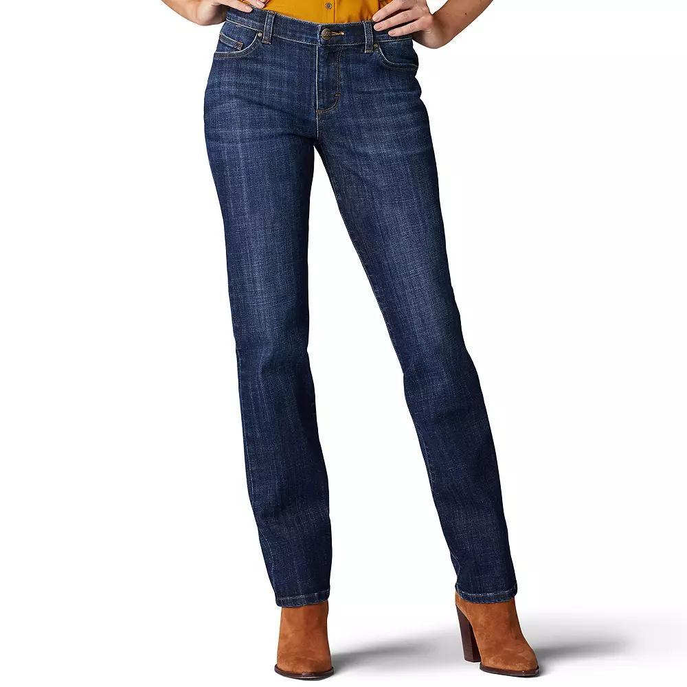 Womens Lee Relaxed Fit Straight-Leg Jeans Product Image