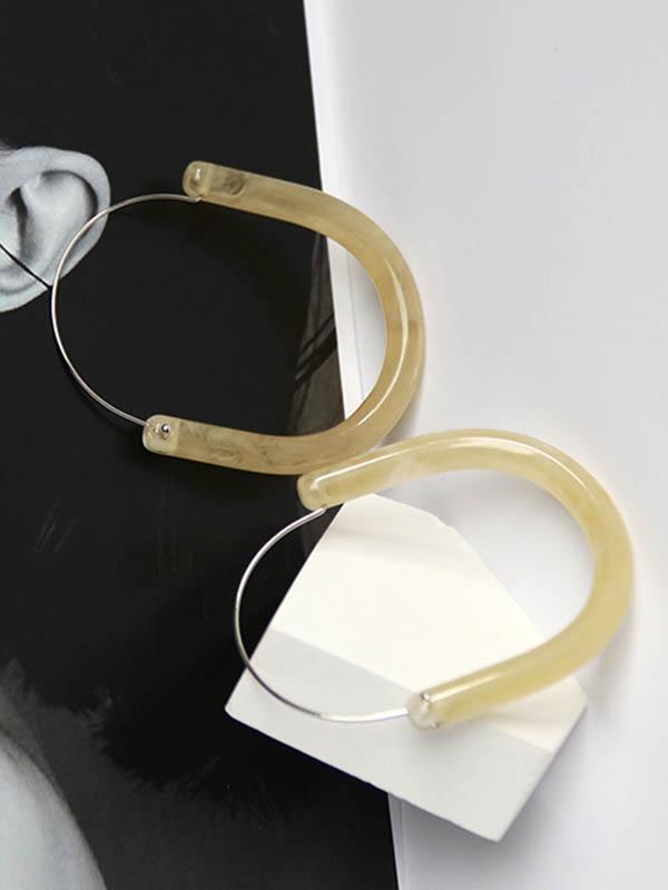 Geometric Drop Earrings Product Image