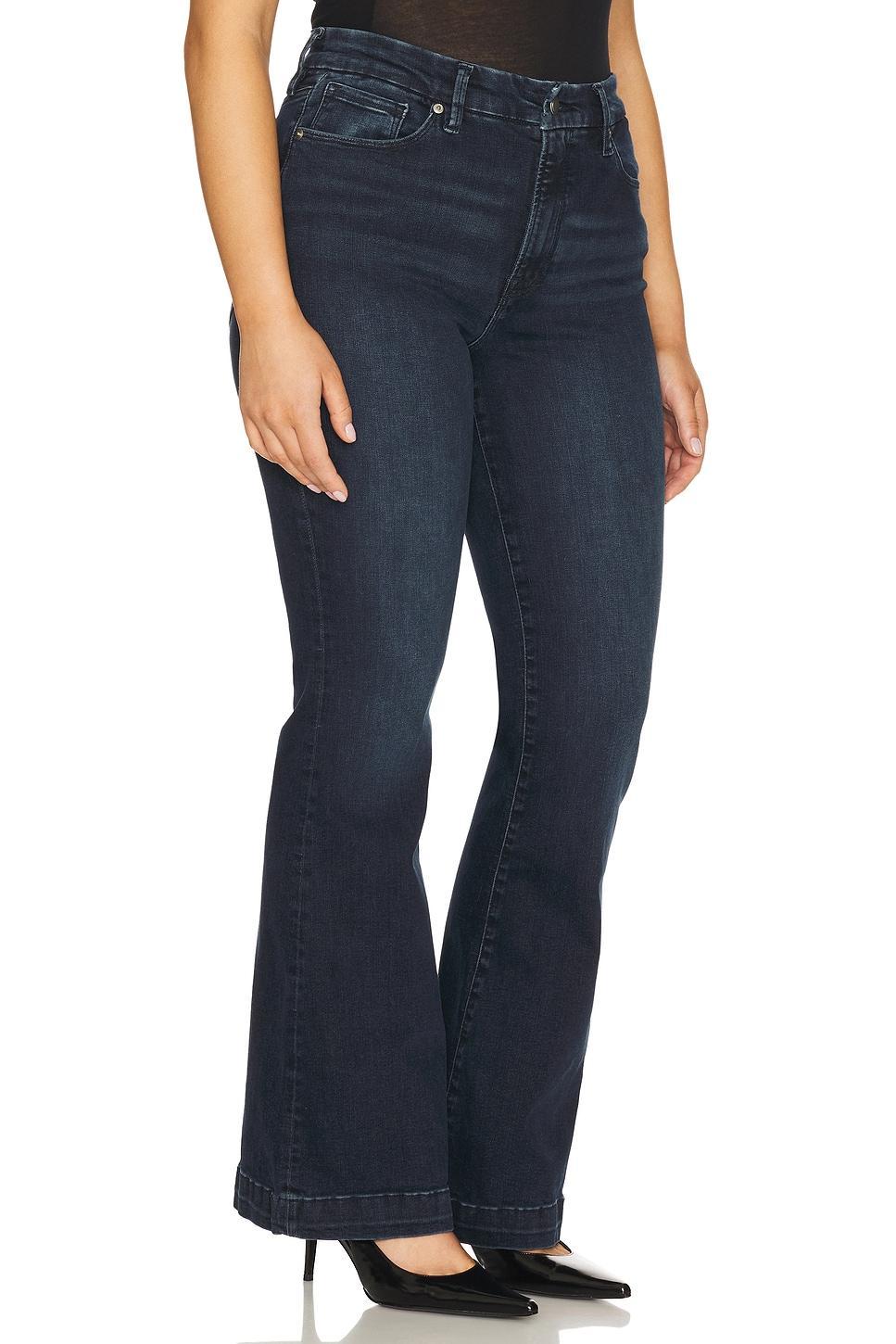 Always Fits Good Legs Flare Trouser Good American Product Image
