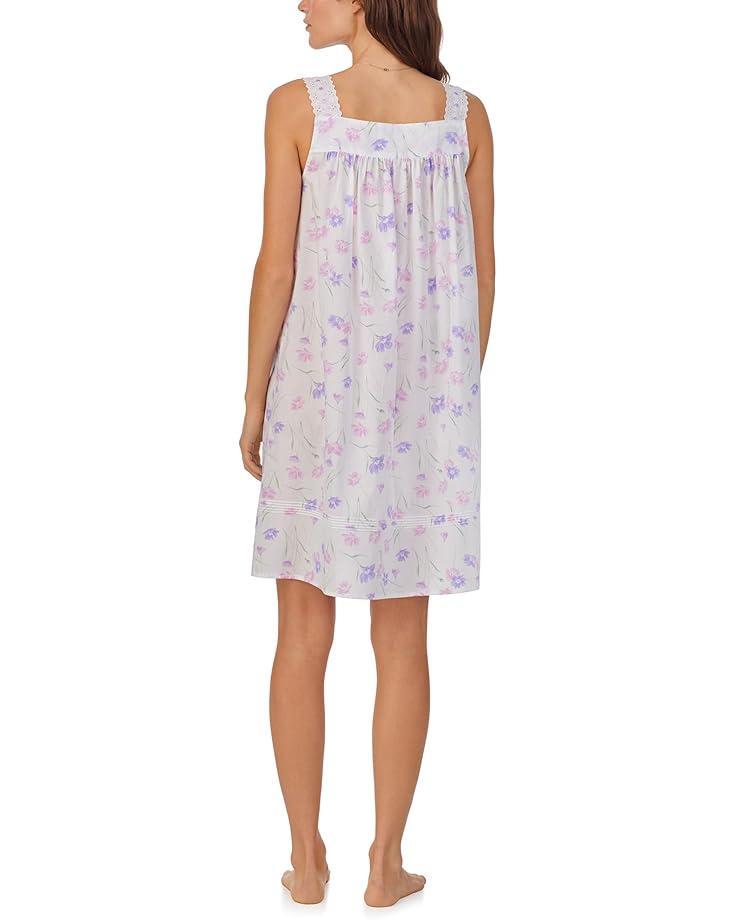 Women's Eileen West Cotton Woven Sleeveless Chemise Product Image