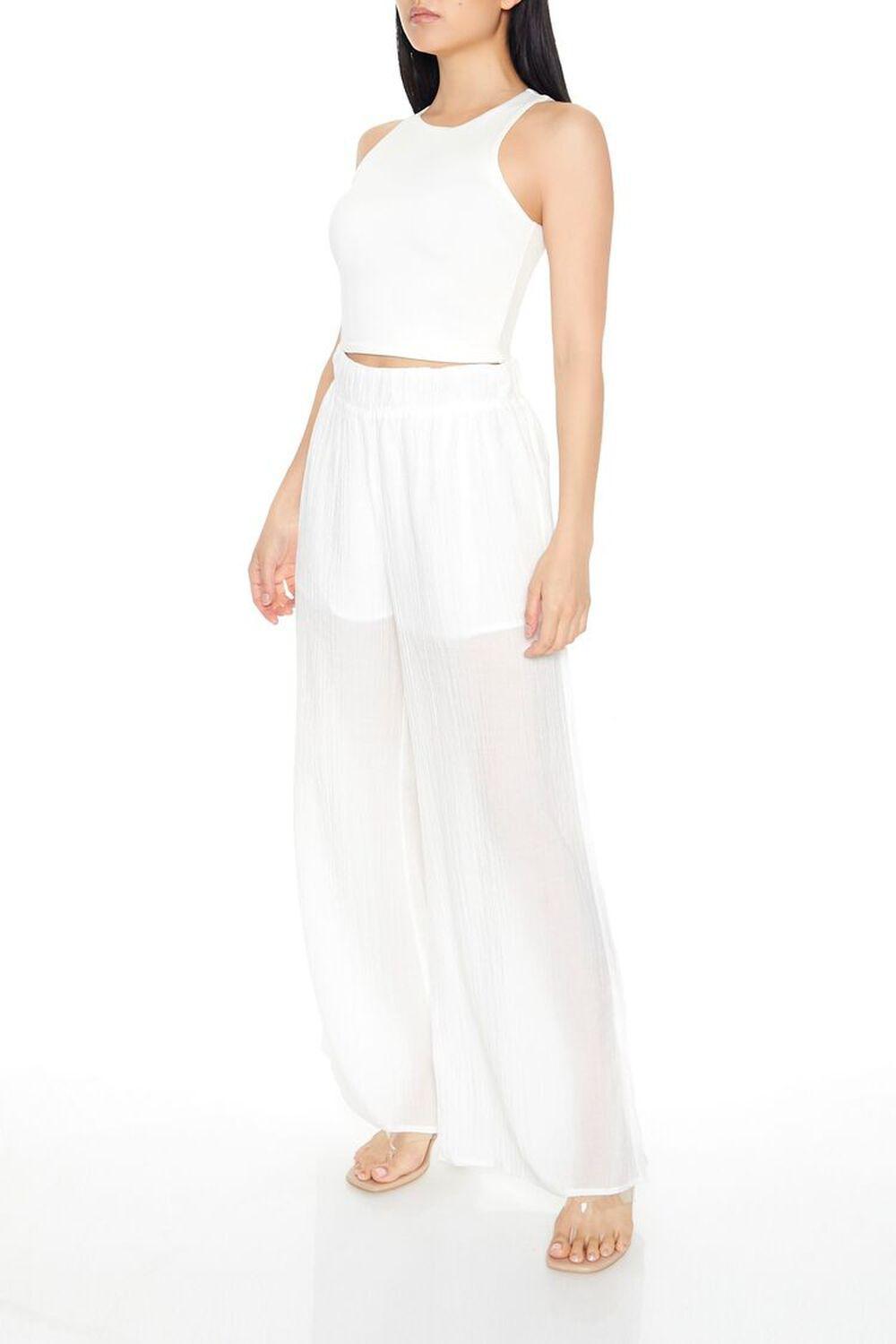 High-Rise Wide-Leg Pants | Forever 21 Product Image
