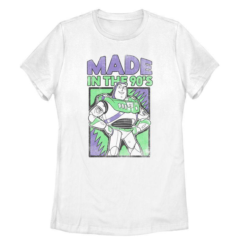 Men's Disney/Pixar Toy Story Buzz Lightyear Tee, Size: XXL, White Product Image
