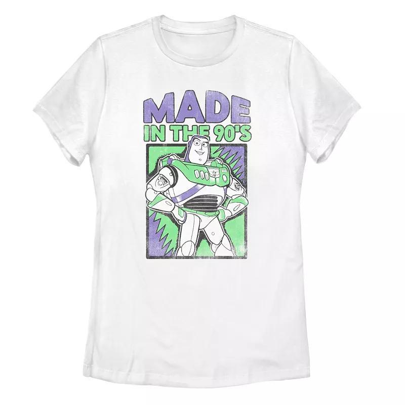 Men's Disney/Pixar Toy Story Buzz Lightyear Tee, Size: XXL, White Product Image