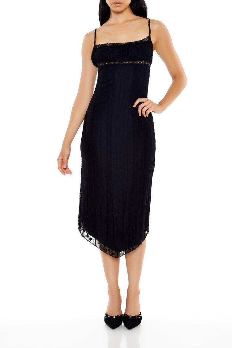 Eyelash Lace Cami Midi Dress | Forever 21 Product Image