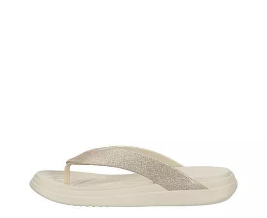 Crocs Getaway Women's Glitter Sandals, Size: 7, Stucco Product Image