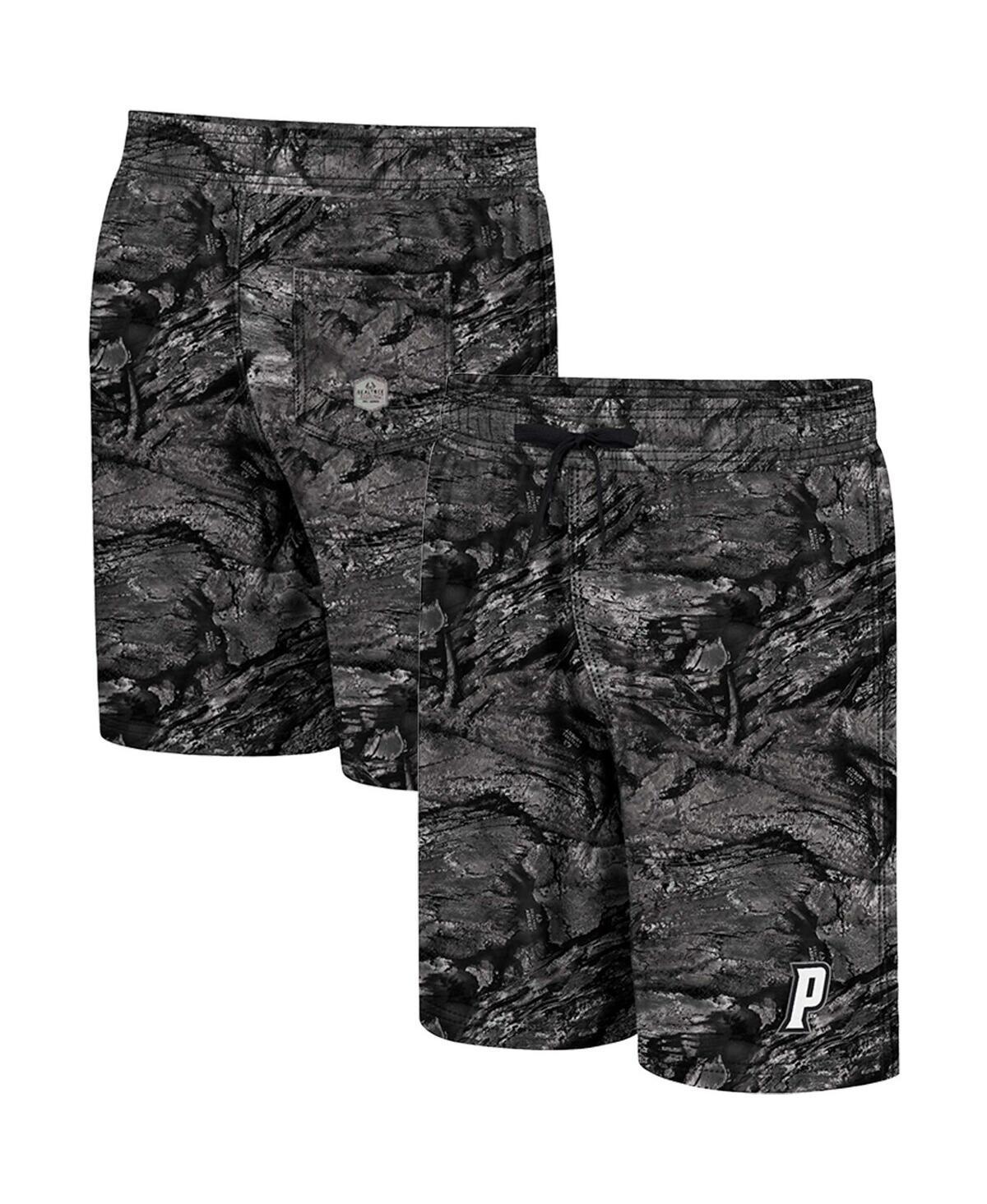 Men's Colosseum Charcoal Kansas State Wildcats Realtree Aspect Ohana Swim Shorts, Size: Medium Product Image