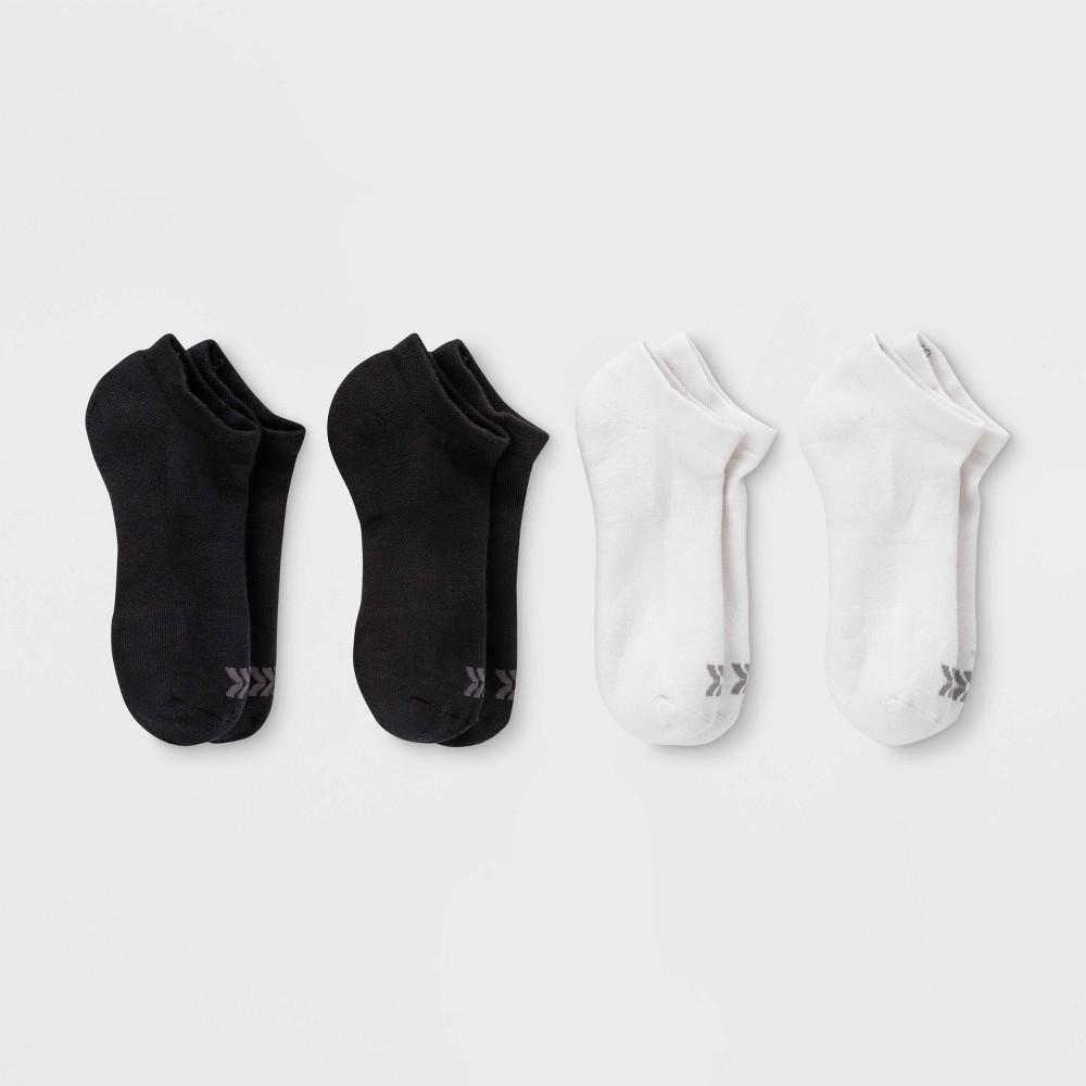 Womens Cushioned 4pk No Show Athletic Socks - All In Motion 4-10 Product Image