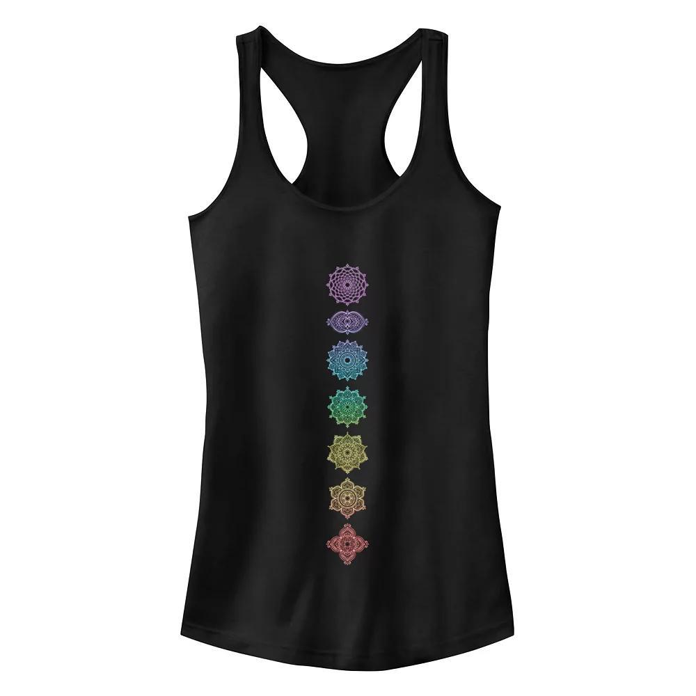 Juniors' Chin-Up Not The Instructor Ideal Racerback Tank Top, Girl's, Size: Small, Black Product Image
