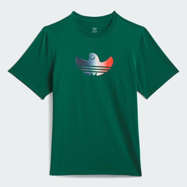 adidas Shmoofoil Fill Tee (Gender Neutral) Dark Green XS Unisex Product Image