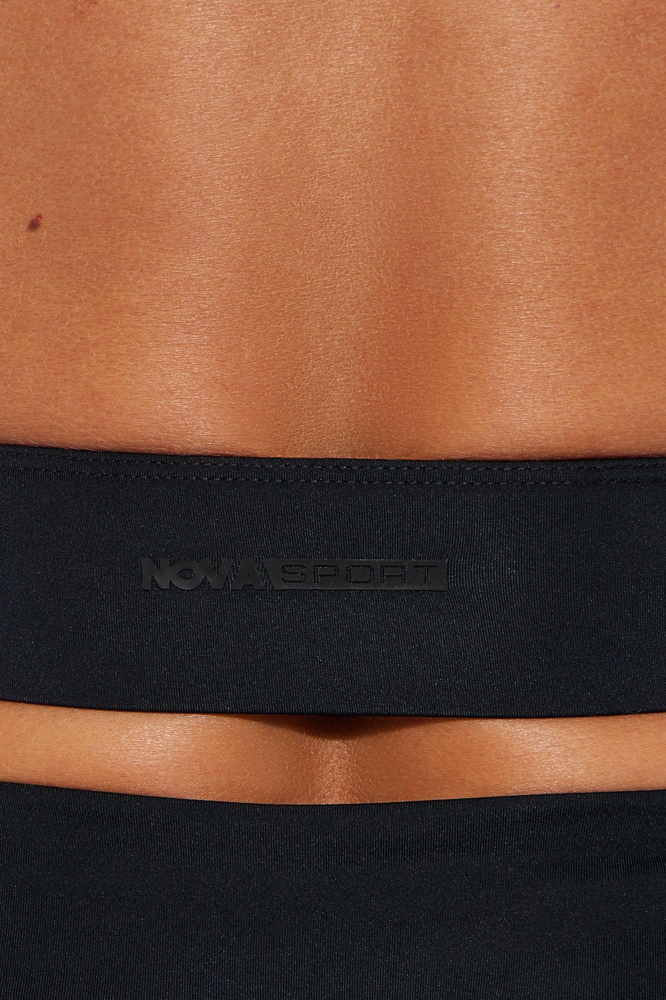 Spin Back Elevate Active Top - Black Product Image