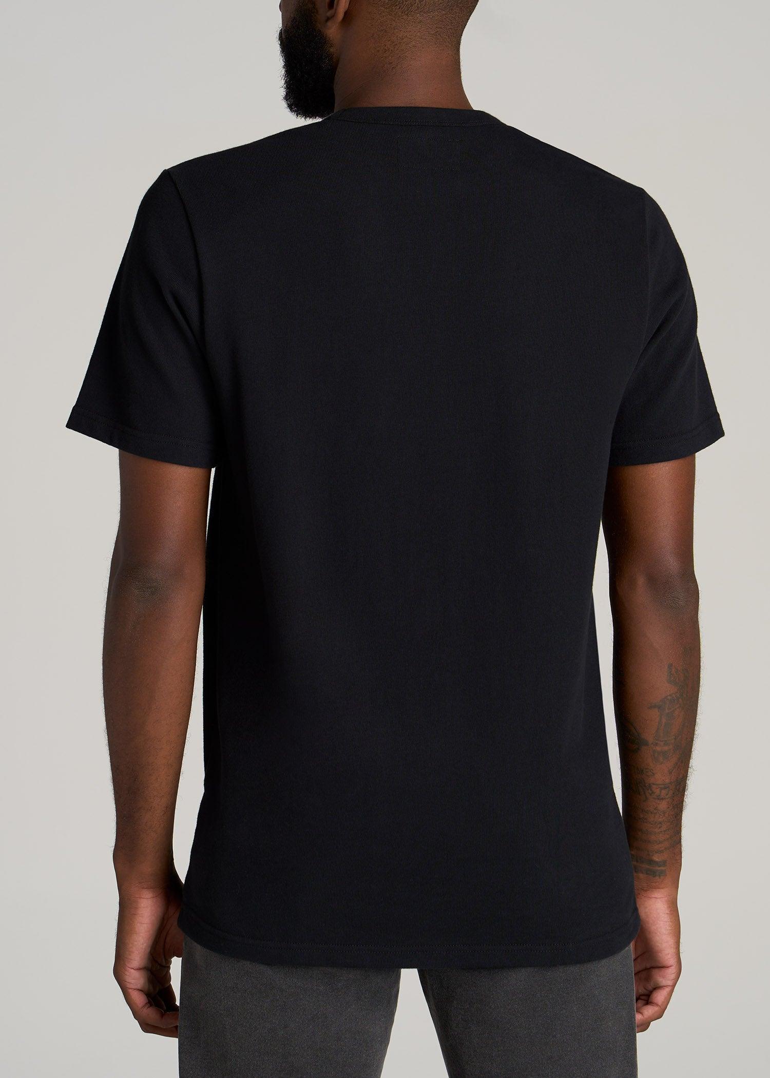 LJ&S Heavyweight RELAXED-FIT Tall Tee in Sumac Red Product Image