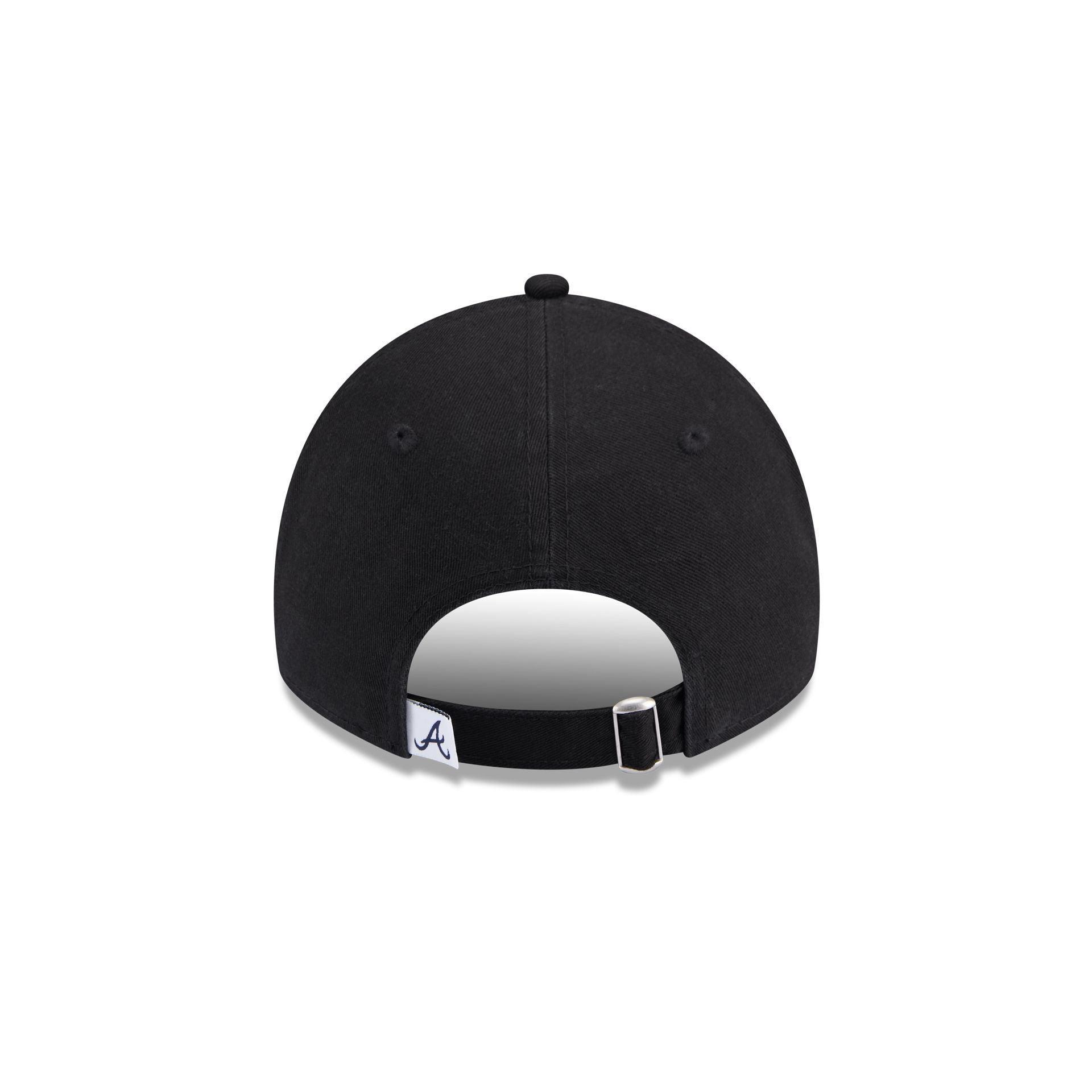 Atlanta Braves Black 9TWENTY Adjustable Hat Male Product Image