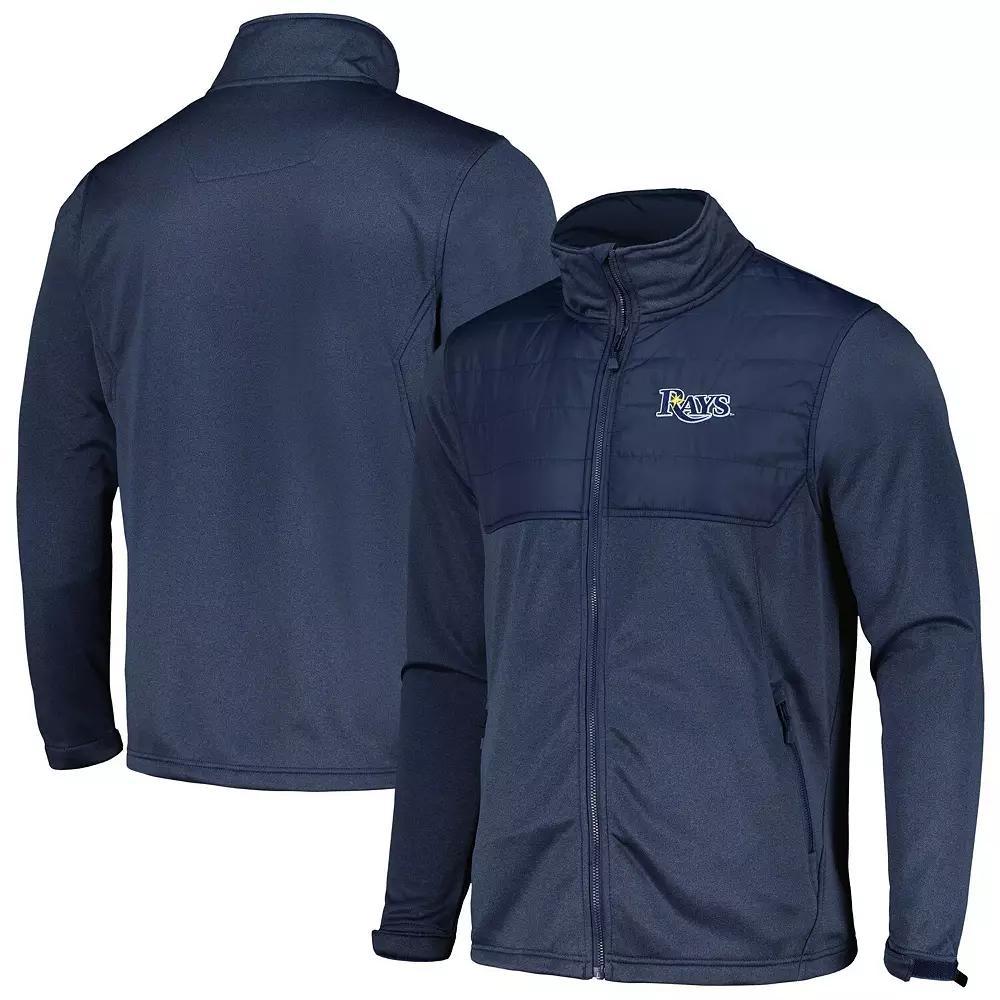 Men's Dunbrooke  Heather Navy Tampa Bay Rays Explorer Full-Zip Jacket, Size: 4XL, Blue Product Image