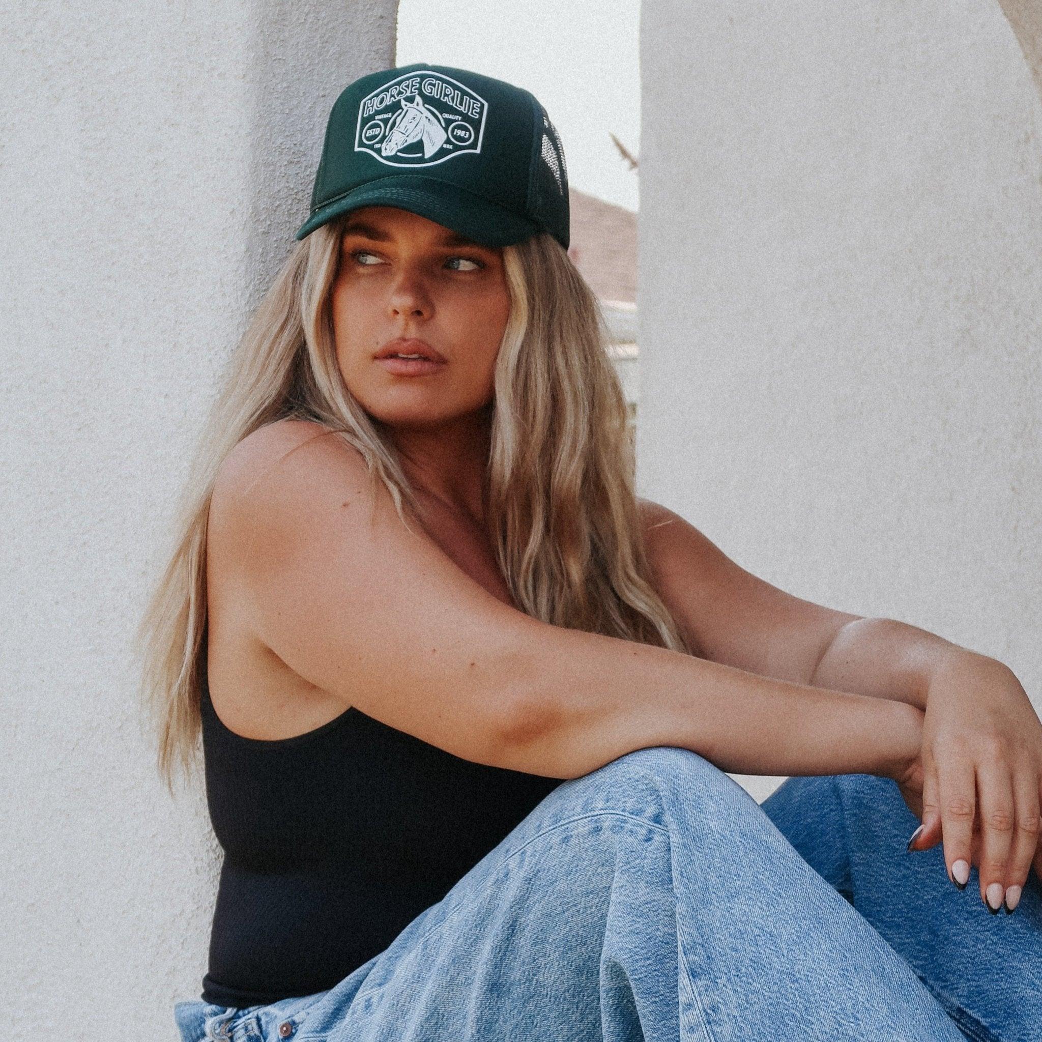 Horse Girlie Trucker Hat Product Image