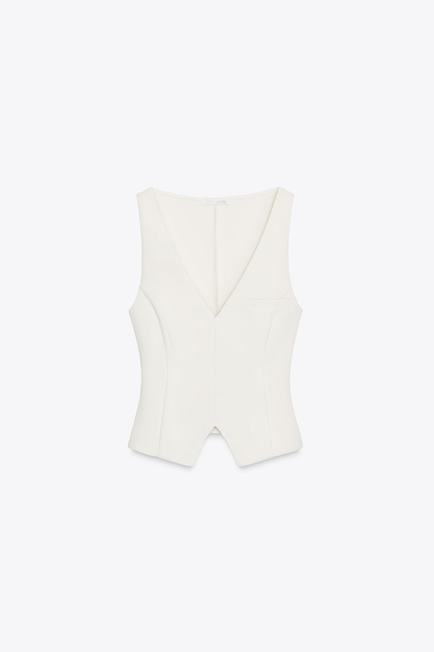 V-NECK INTERLOCK TOP Product Image