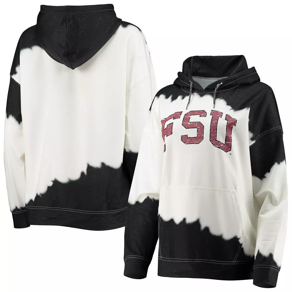 Womens Gameday Couture /Black Florida State Seminoles For the Fun Double Dip-Dyed Pullover Hoodie Product Image