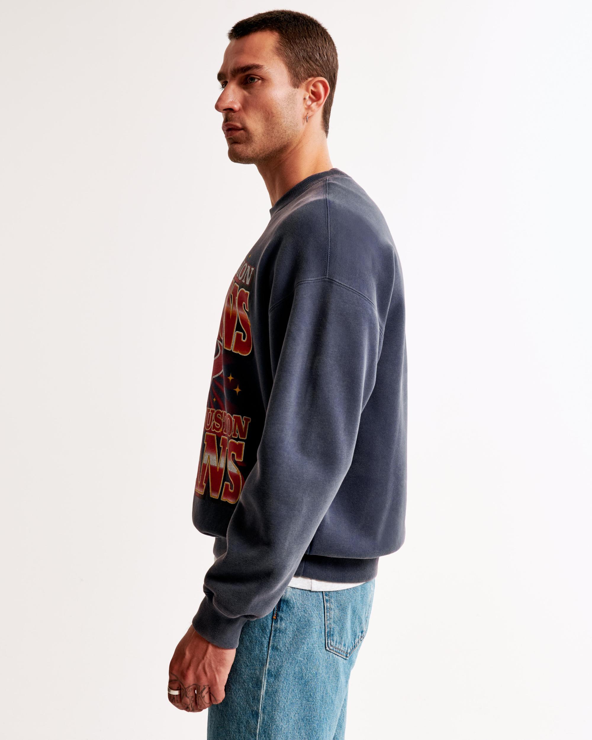 Minnesota Vikings Graphic Crew Sweatshirt Product Image