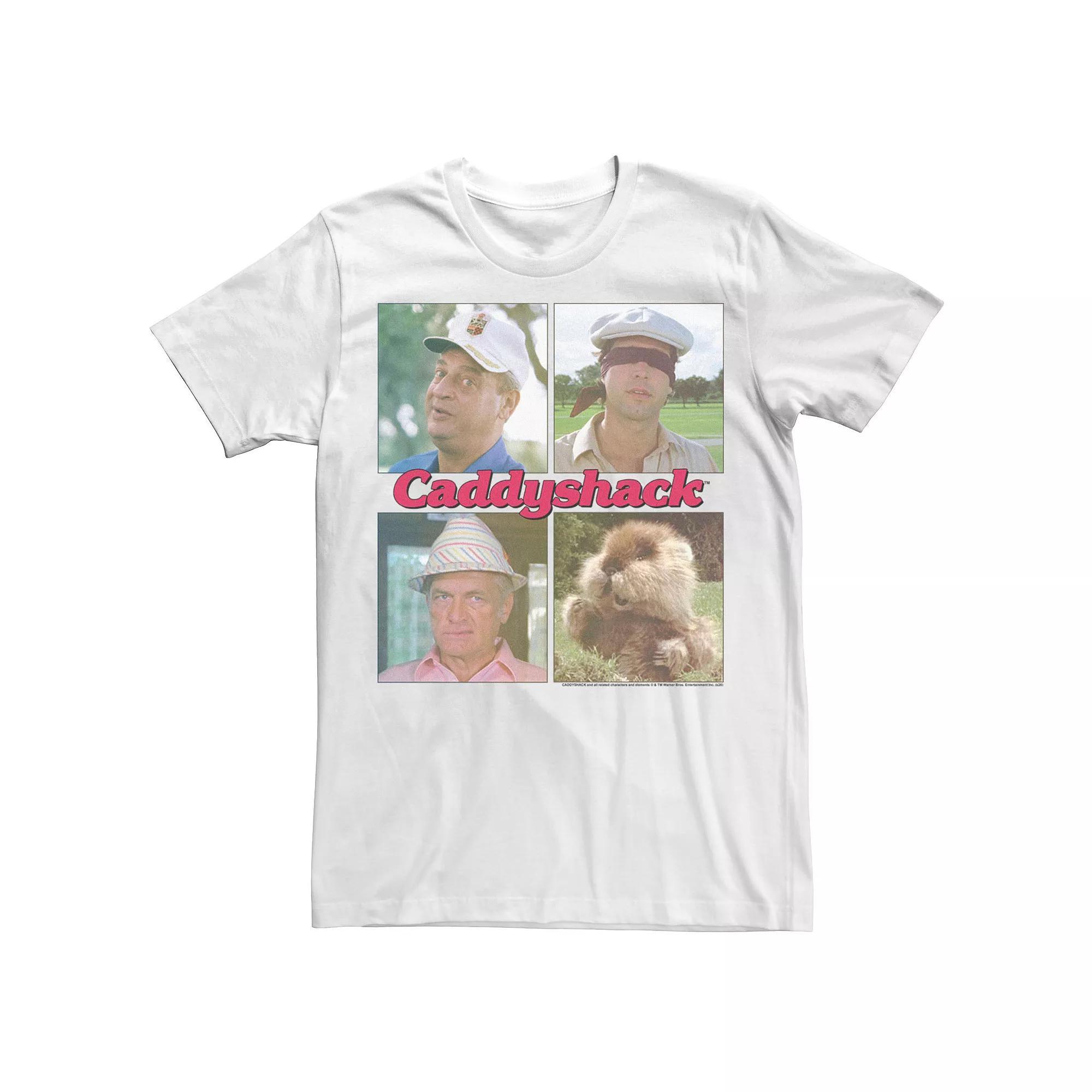 Men's Caddyshack Portrait Box Up Tee, Size: XXL, White Product Image