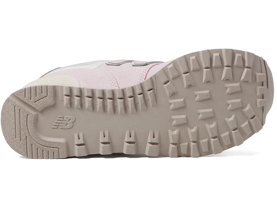 Womens New Balance 574 Athletic Shoe - Pink Granite / Moonbeam Product Image