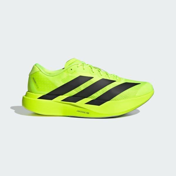 Mens adidas Adizero EVO SL Athletic Shoe Metallic / Iron Metallic / Halo Silver Product Image