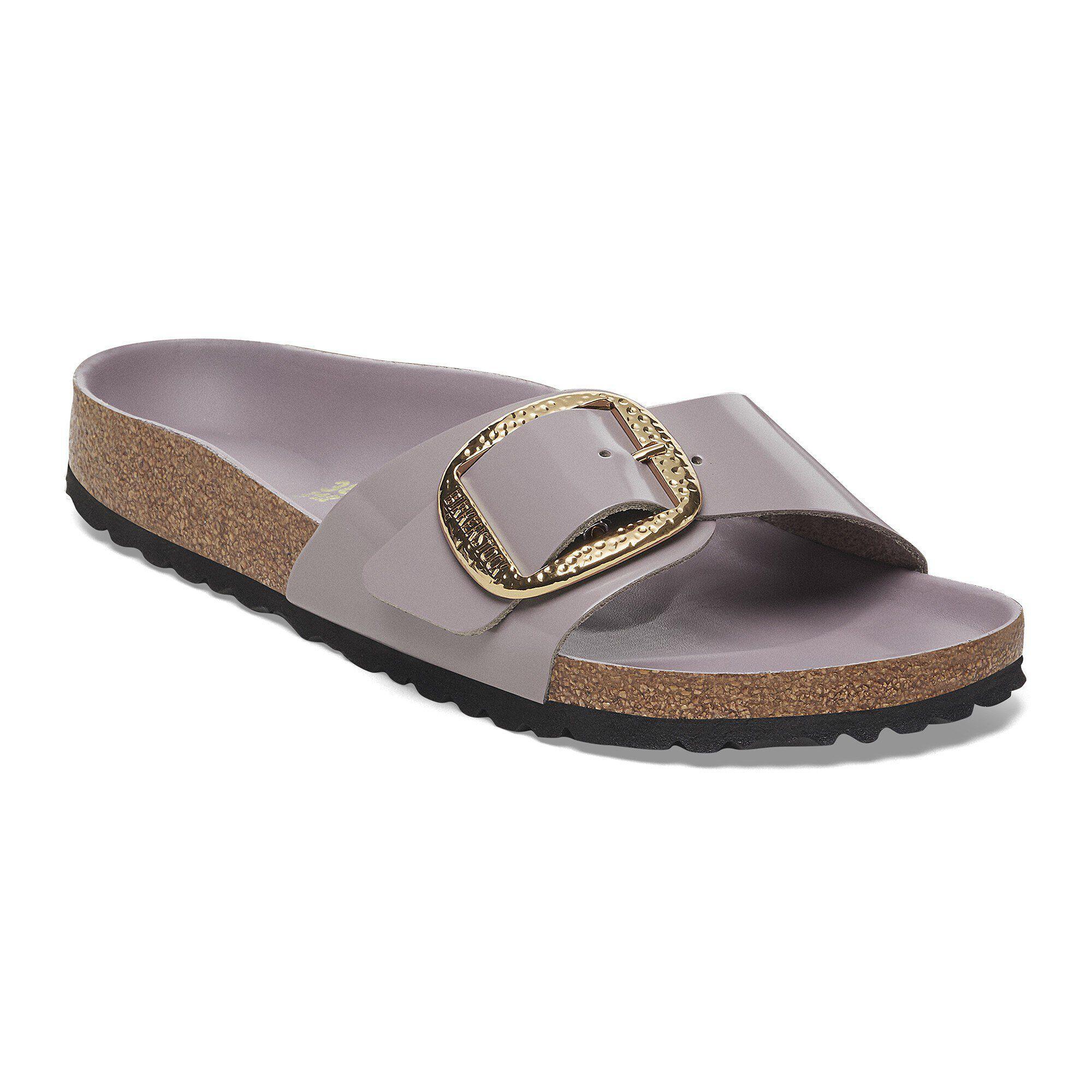 Madrid Big Buckle Natural Leather Patent Product Image