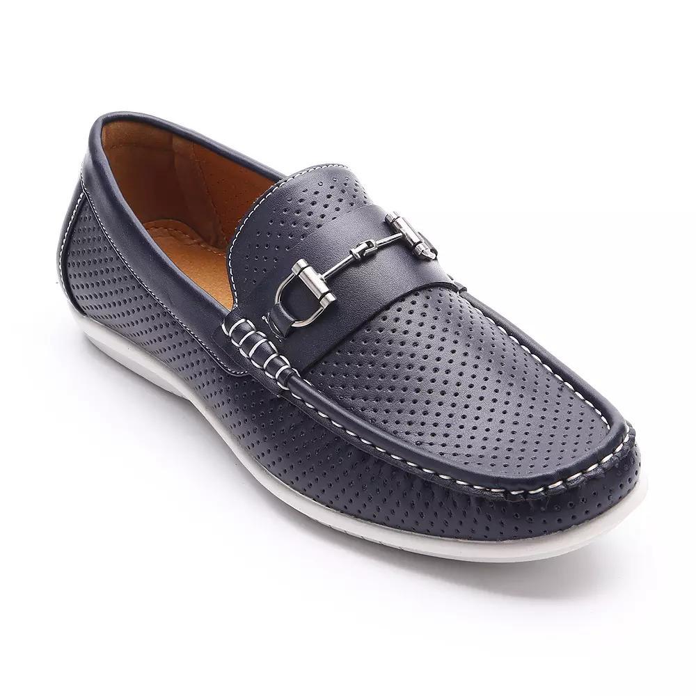 Men's Lourenco Leather Boat Shoes Product Image
