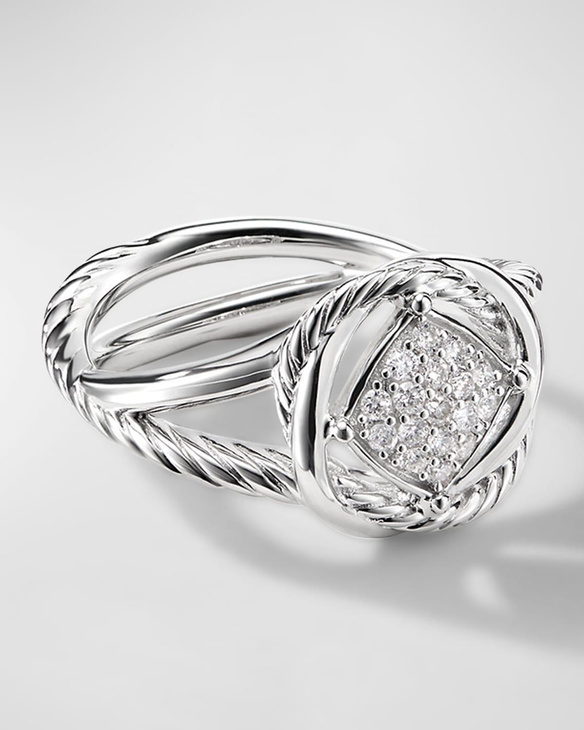 David Yurman Infinity Ring with Diamonds Product Image