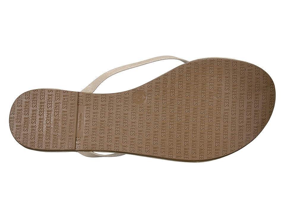 Womens Metallic Leather Sandals Product Image