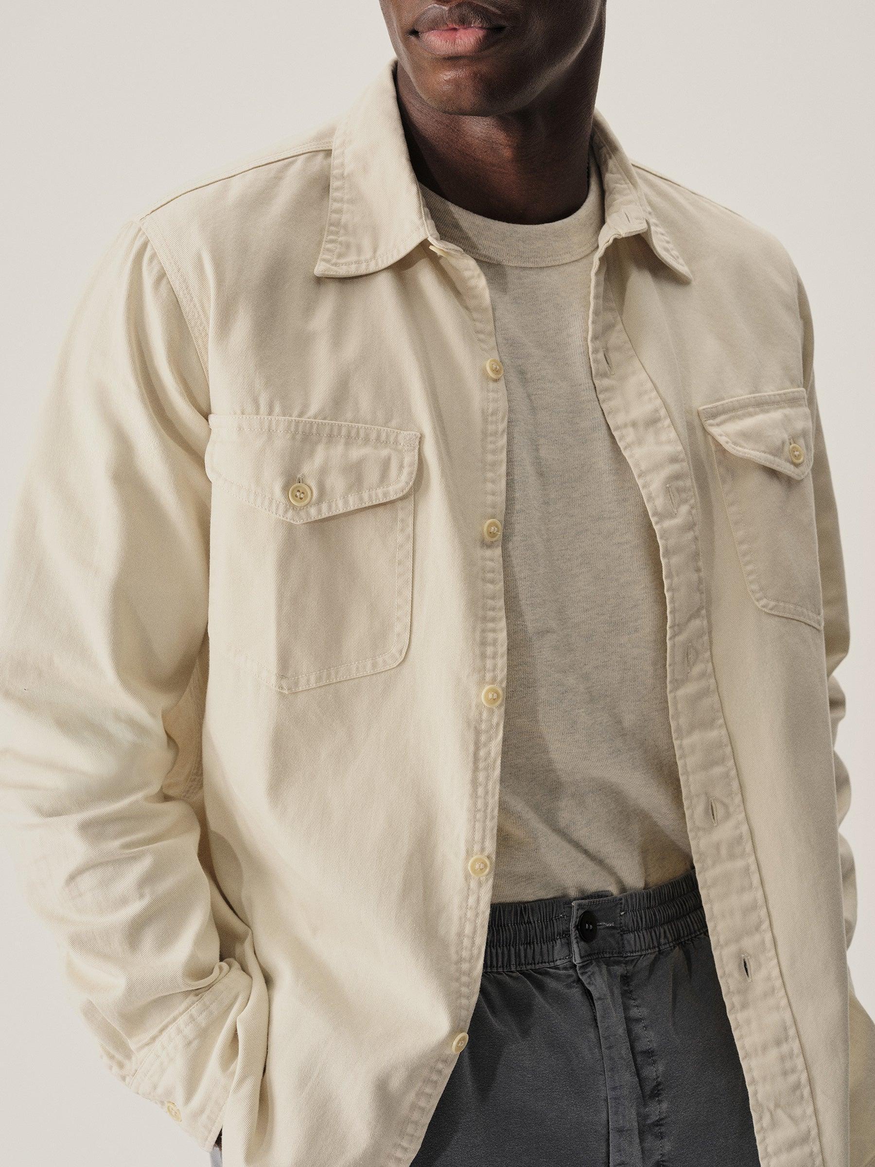 Natural Tough Twill Workshirt Product Image