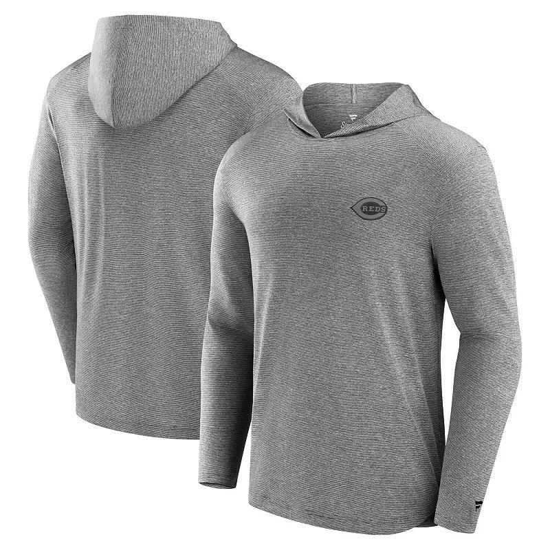 Men's Fanatics Signature Black Toronto Blue Jays Front Office Tech Lightweight Hoodie T-Shirt, Size: Small, Jay Black Product Image