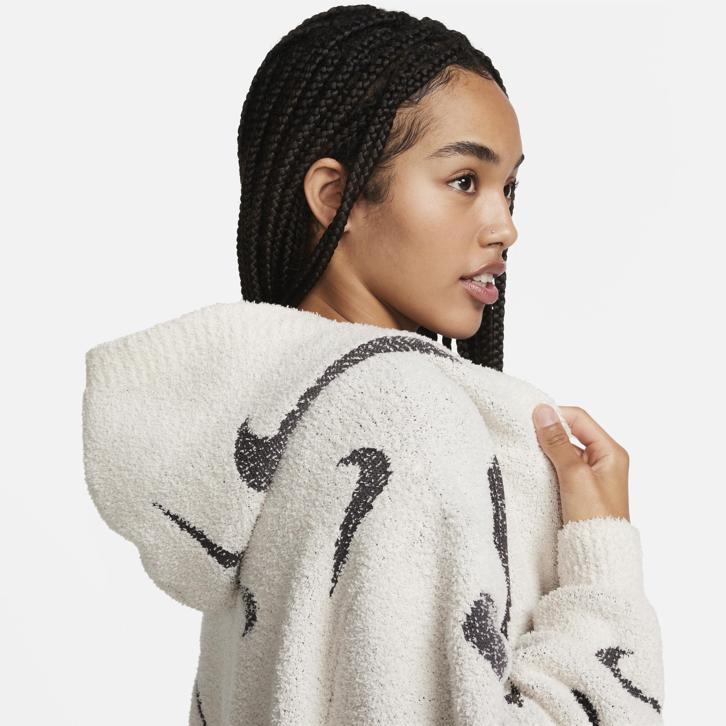 Women's Nike Sportswear Phoenix Cozy BouclÃ© Loose Long Knit Cardigan Product Image
