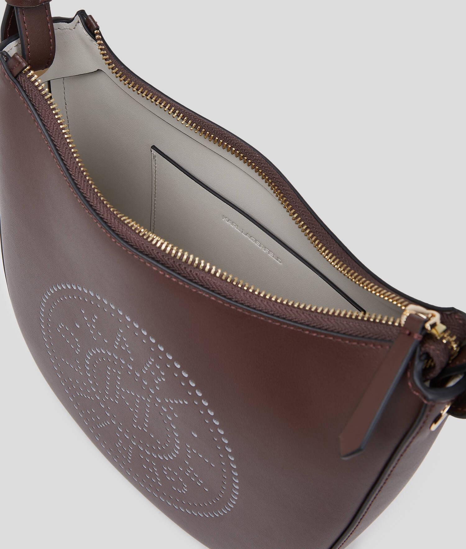 K/CIRCLE PERFORATED MOON SHOULDER BAG Product Image