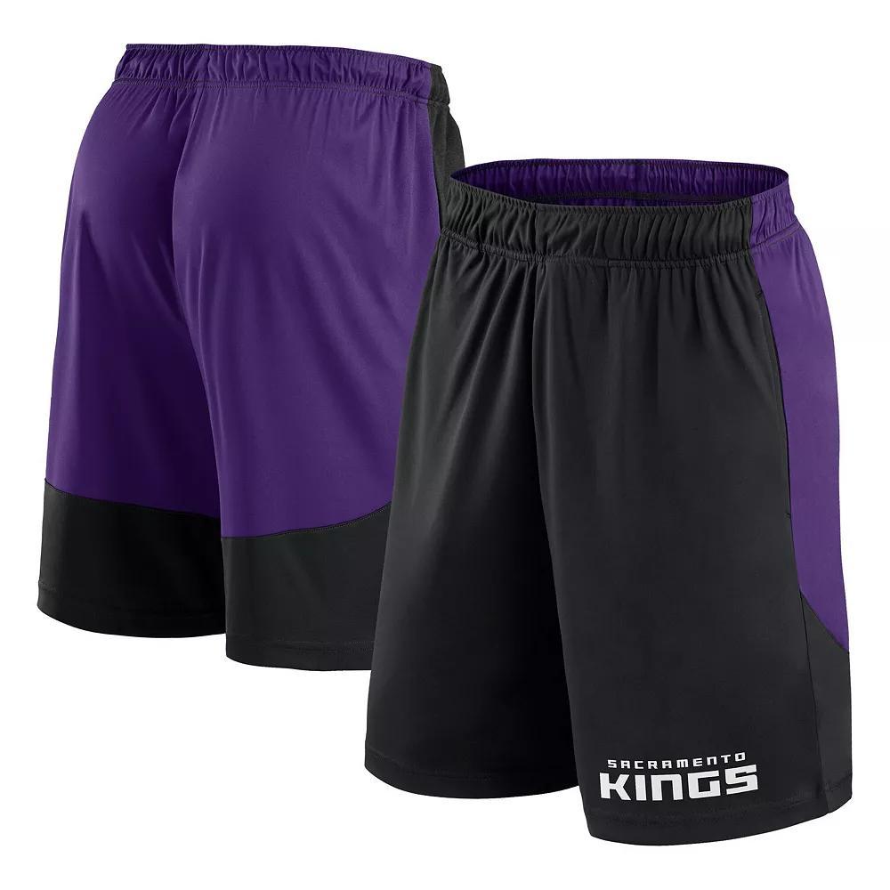Mens Fanatics Royal/Red New York Giants Launch Polyester Shorts Product Image