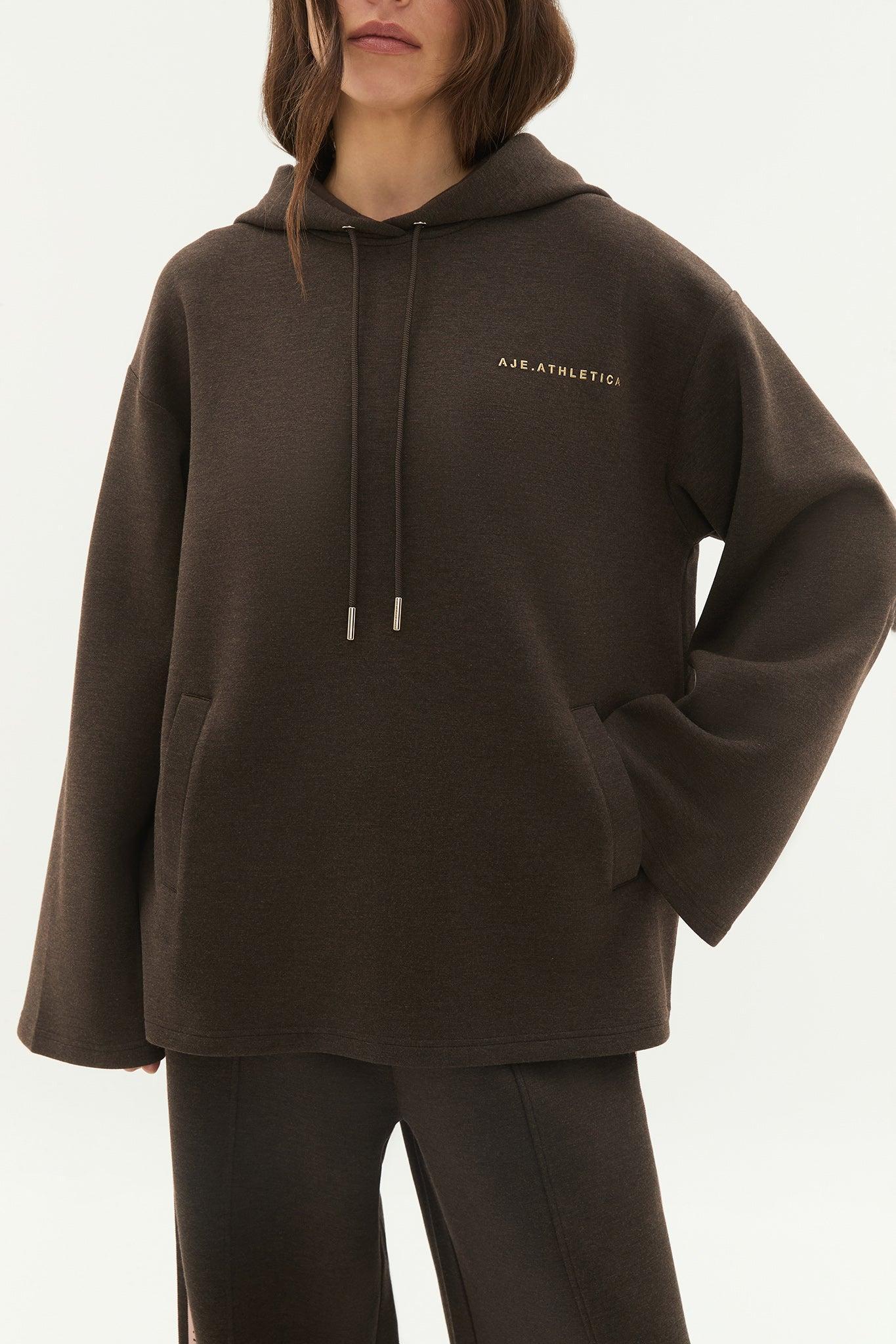 Split Back Logotape Hoodie 432 Product Image