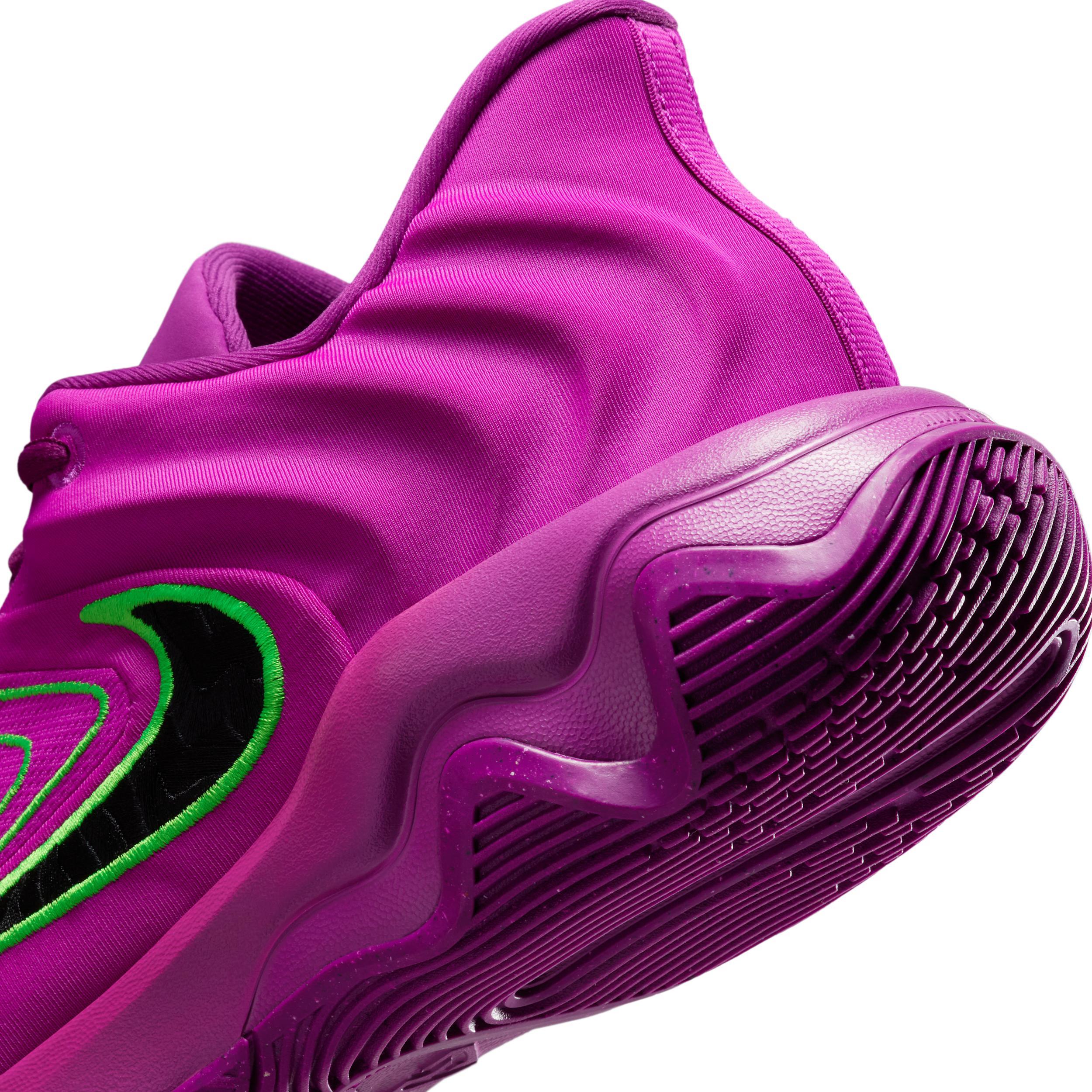 Nike Giannis Immorality 4 Men's Basketball Shoes, Size: 10.5, Purple Black Green Product Image