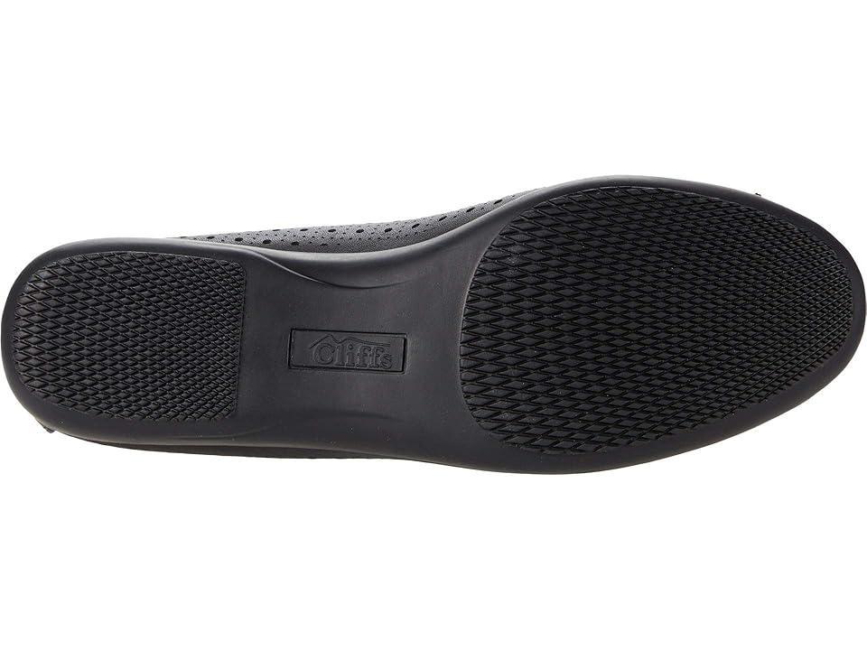 Cliffs by White Mountain Cheryl Women's Flats, Size: 7.5, Black Burnished Smo Product Image