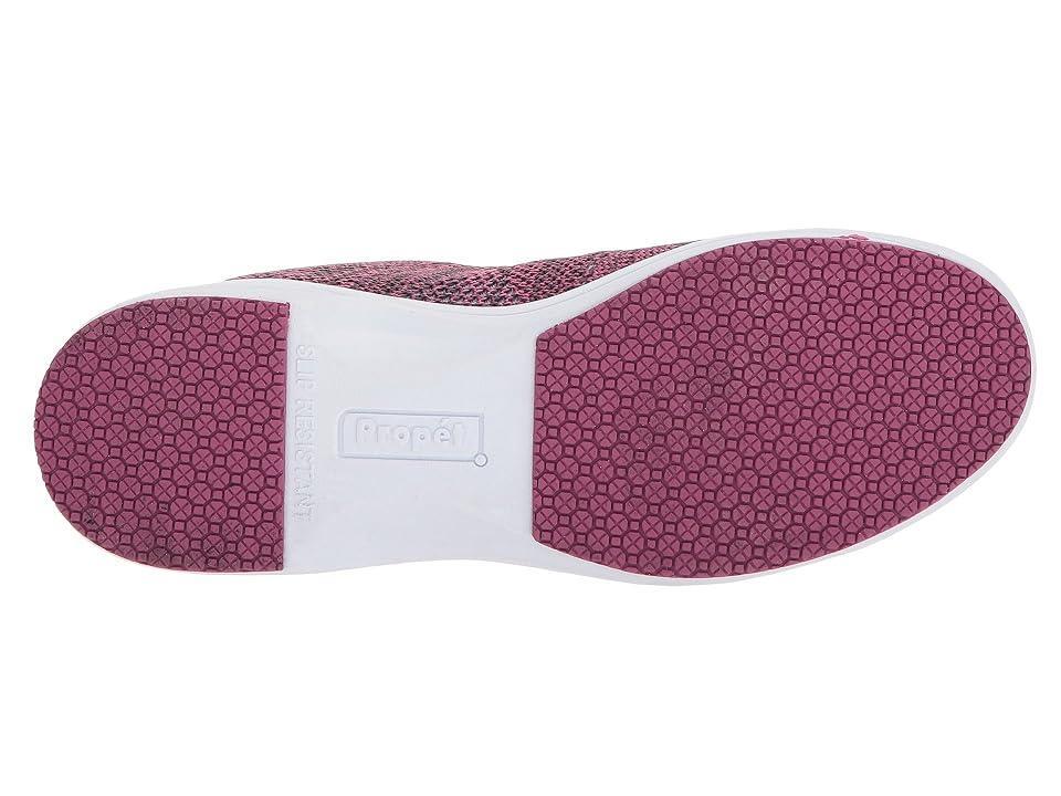 Propet Washable Walker Evolution (Grey/Pink) Women's Shoes Product Image
