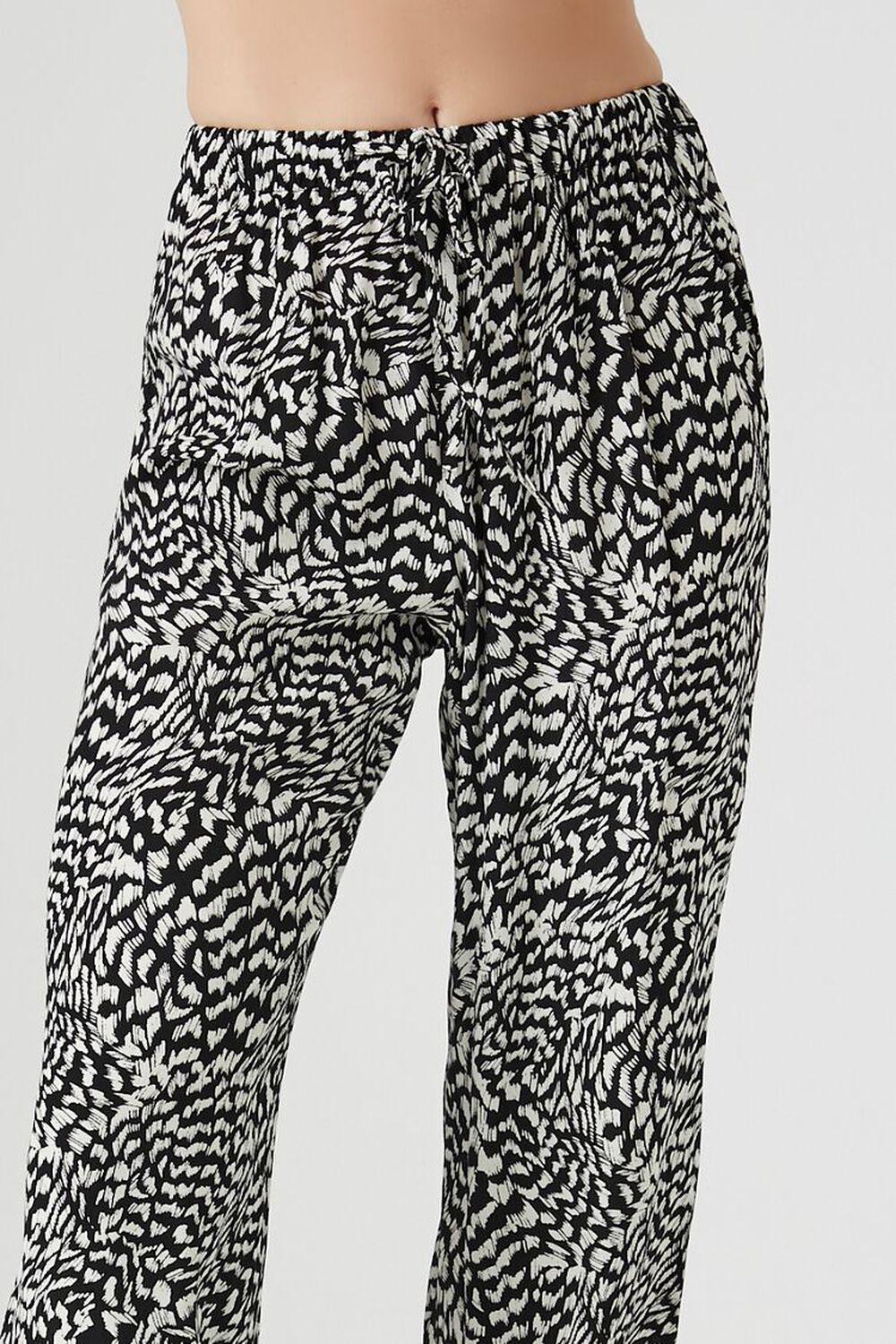 Abstract Print Drawstring Pants | Forever 21 Product Image