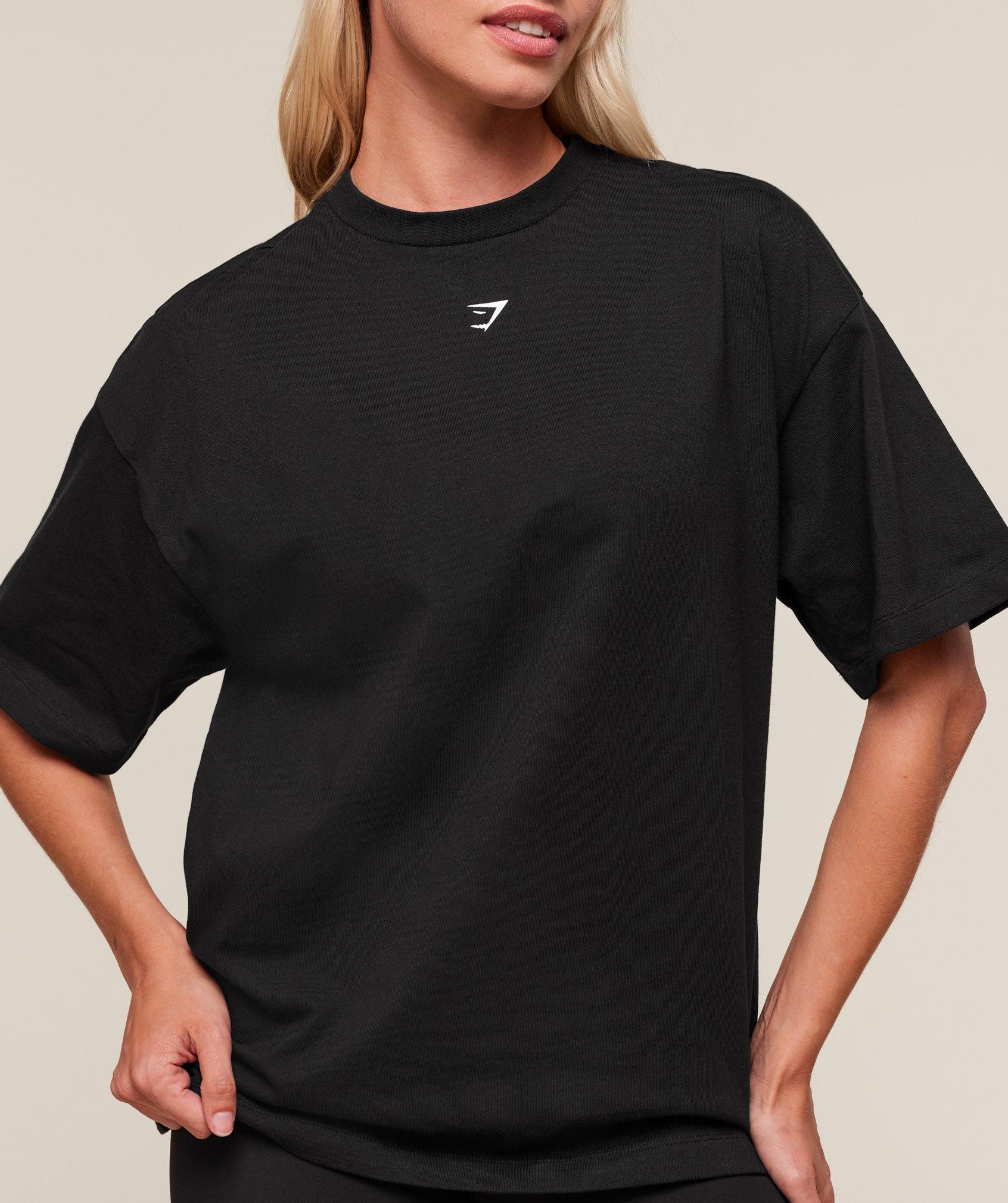 We Do Gym Graphic Oversized T-Shirt Product Image