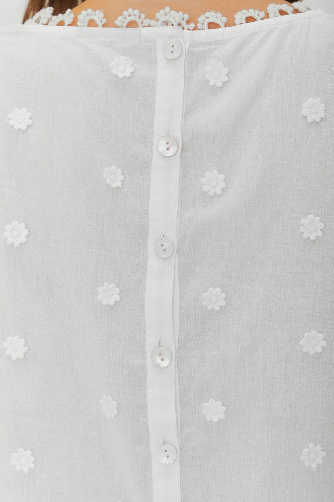 Off-White 3D Flowers Blouse Product Image