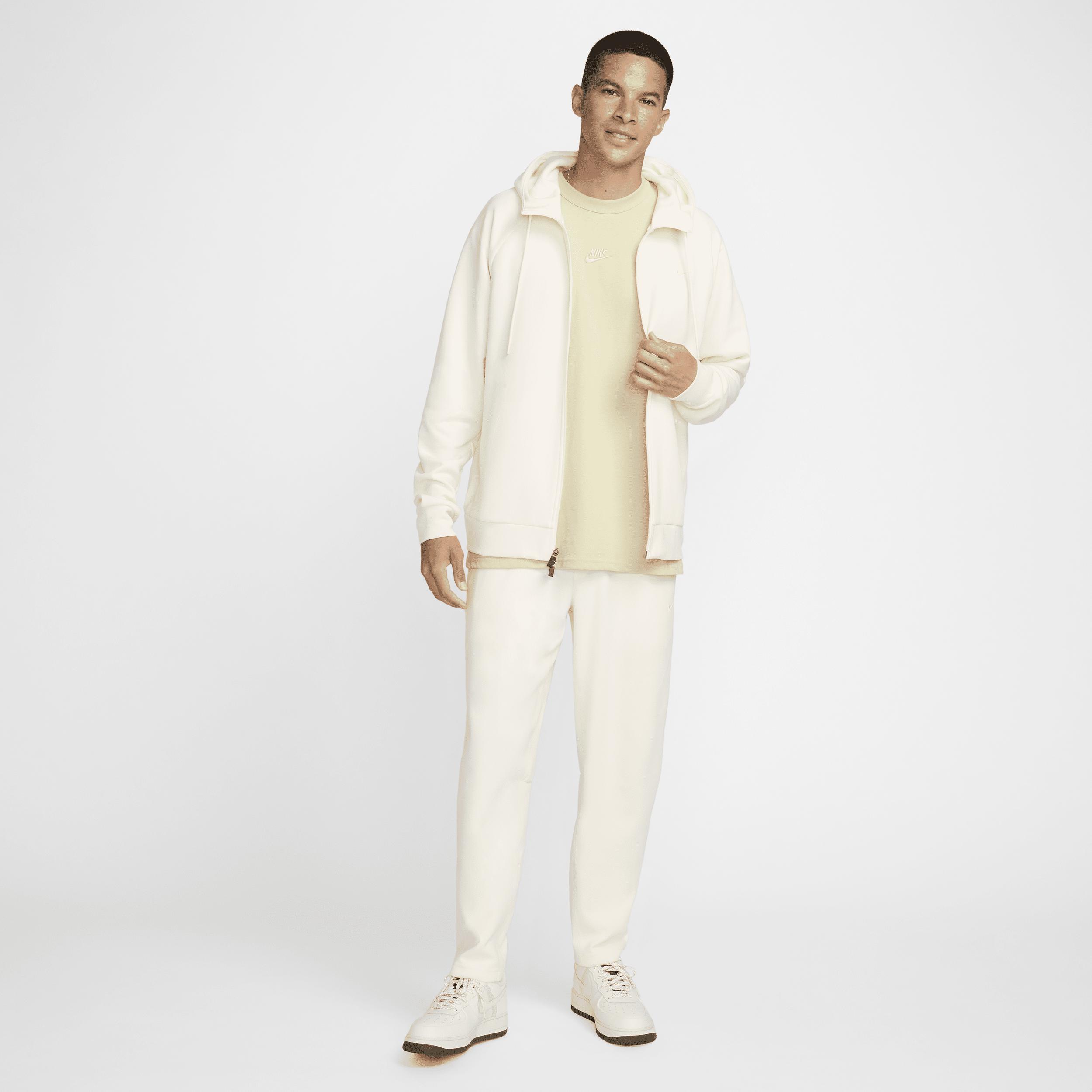 Nike Mens Primary Dri-FIT UV Full-Zip Versatile Hoodie in Pale Ivory Product Image