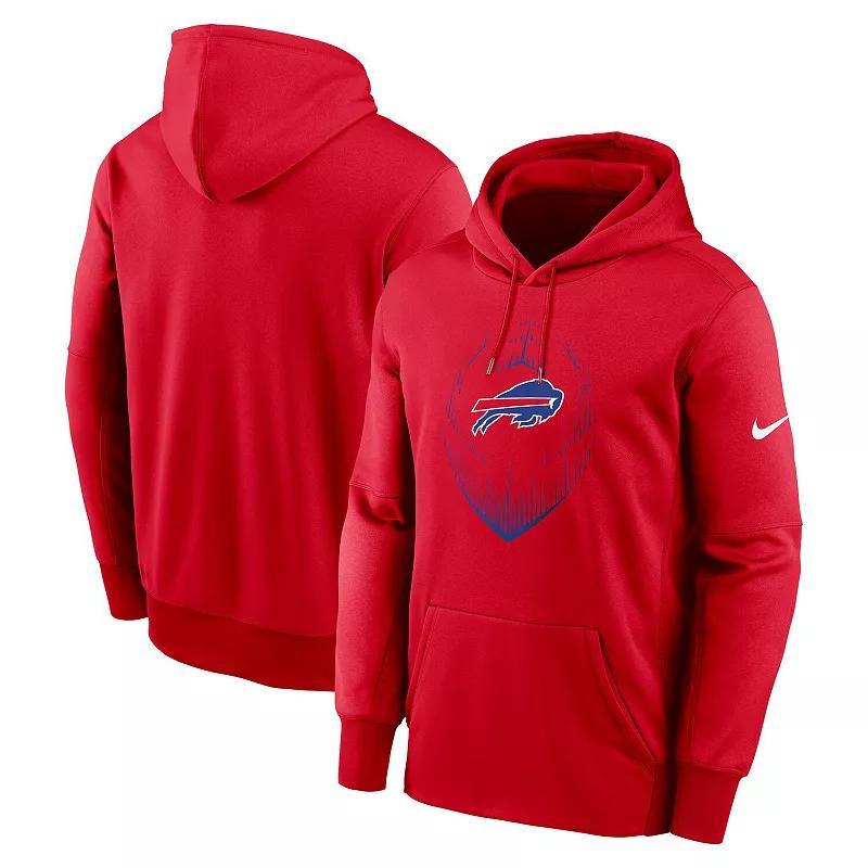 Men's Nike Black Texas Longhorns Football Icon Performance Fleece Pullover Hoodie, Size: XL Product Image