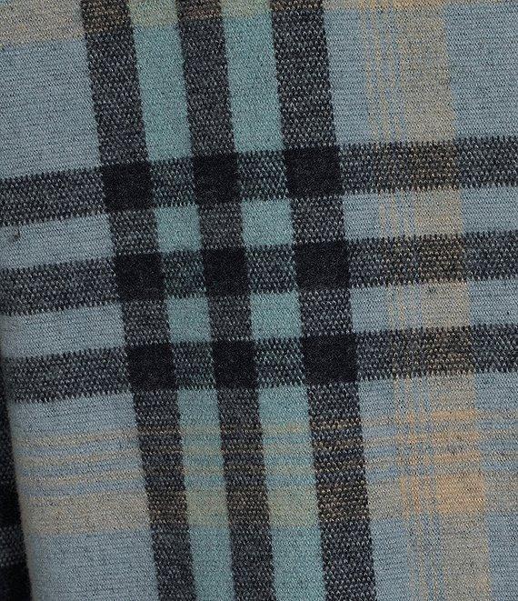 Flag and Anthem Leyden Long Sleeve Plaid Flannel Minidress Product Image